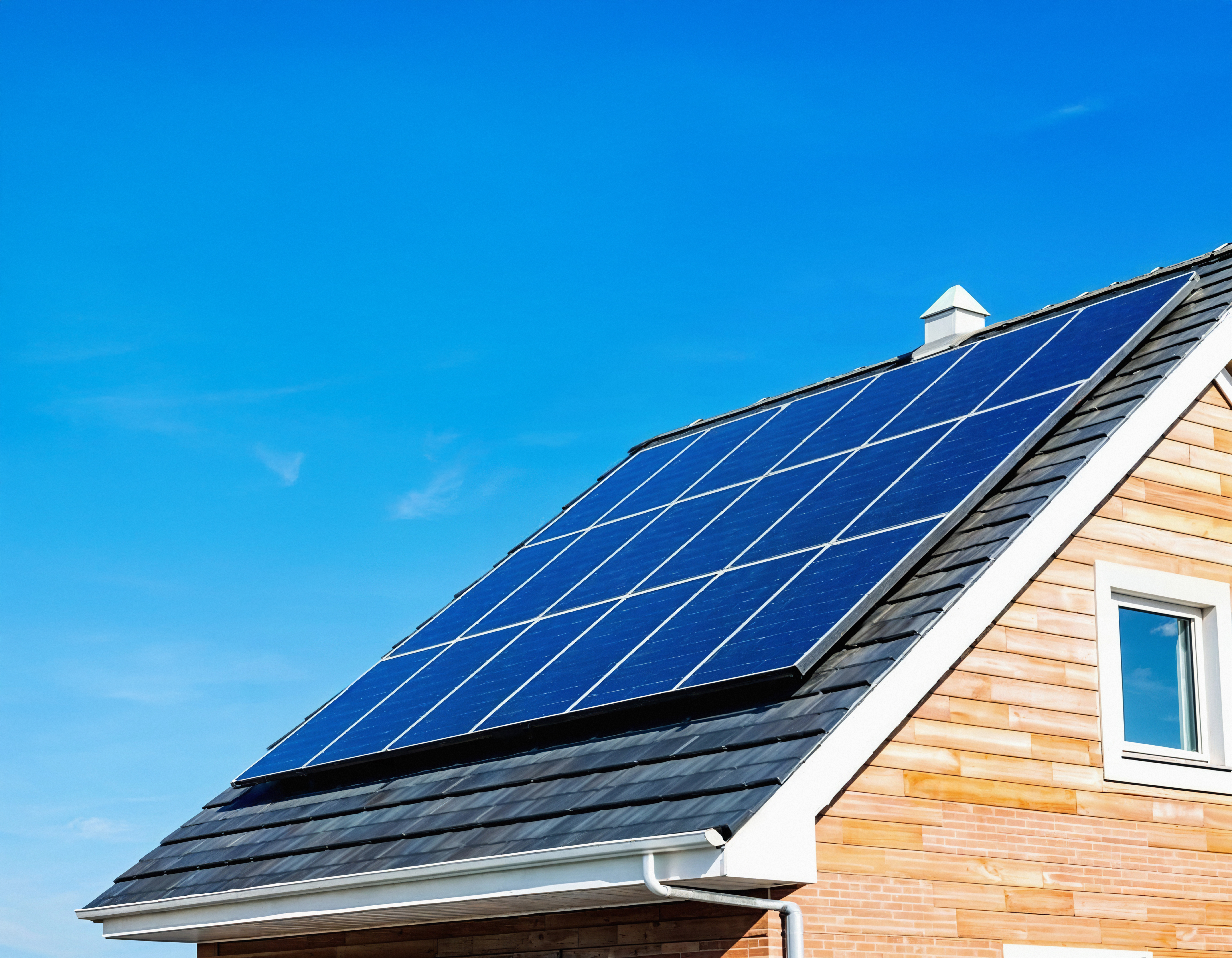 Solar panels installed on a house in Australia for energy savings