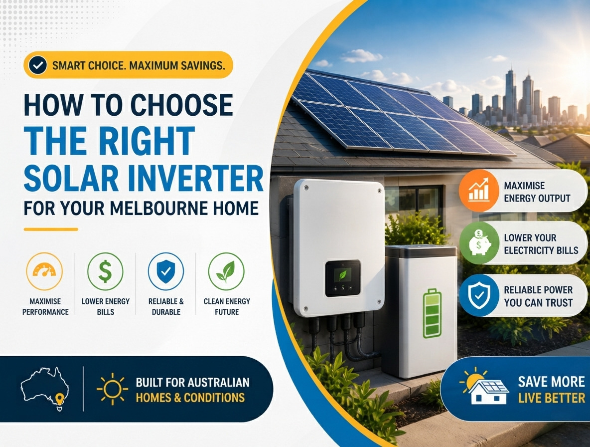Choosing the right solar inverters for a Melbourne home